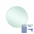Thermogroup Kent 18mm Bevel Round Mirror - 600mmØ Glue-to-Wall - KR6060GT