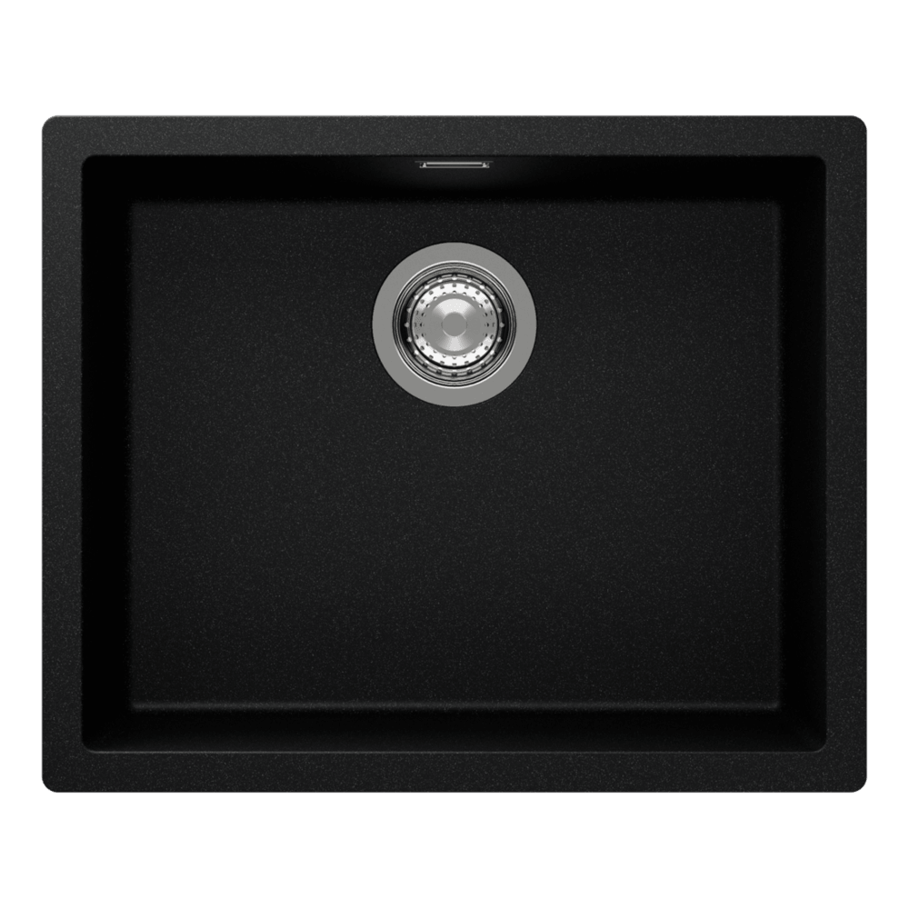 Abey SCHOCK Kaia Large Topmount-Undermount Single Bowl Sink - Magma - KS-100LB