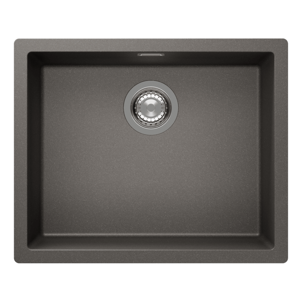 Abey SCHOCK Kaia Large Topmount-Undermount Single Bowl Sink - Stone - KS-100LS