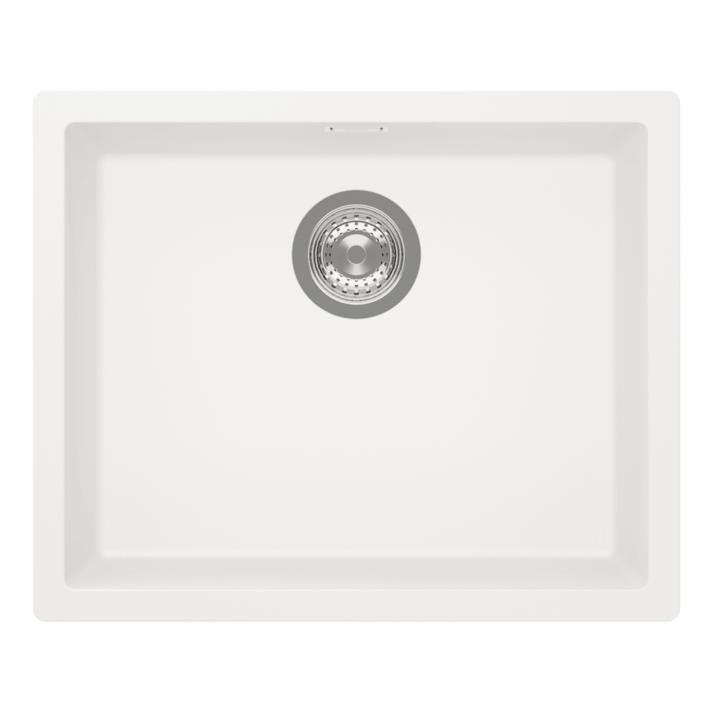 Abey SCHOCK Kaia Large Topmount-Undermount Single Bowl Sink - Polaris - KS-100LW
