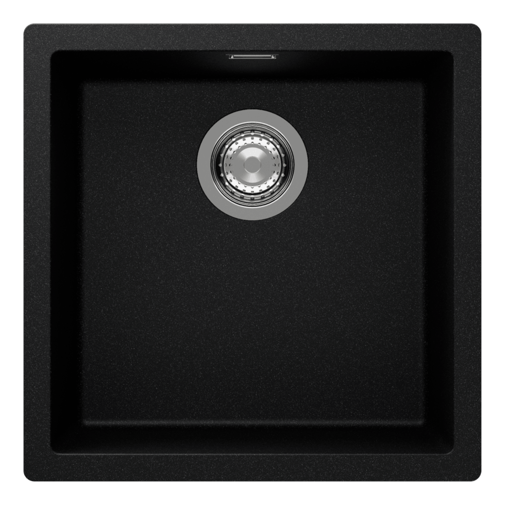 Abey SCHOCK Kaia Small Topmount-Undermount Single Bowl Sink - Magma - KS-100SB