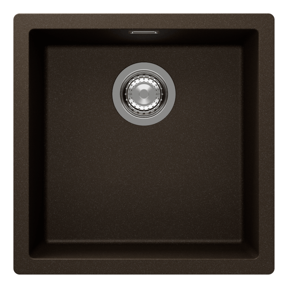 Abey SCHOCK Kaia Small Topmount-Undermount Single Bowl Sink - Bronze - KS-100SBZ