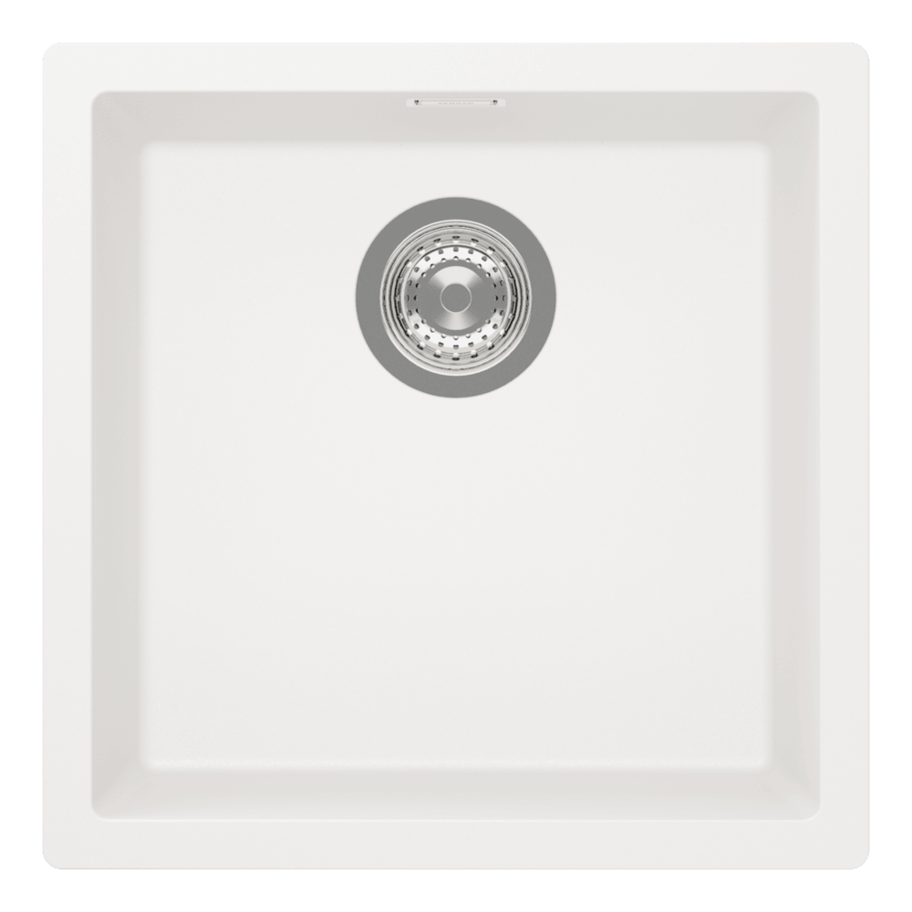 Abey SCHOCK Kaia Small Topmount-Undermount Single Bowl Sink - Polaris - KS-100SW