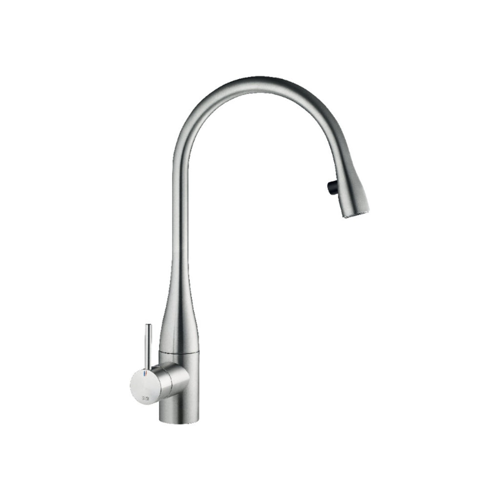 KWC Eve Pull Out Sink Mixer with Light - Chrome - 10.121.103.000