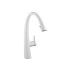 KWC Zoe Pull Out Sink Mixer with Light - Glacier White - 10.201.122.150