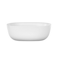 Kaldewei Meisterstuck OYO DUO 1630mm Freestanding Bath No Overflow - Gloss Alpine White - 01-1050-4035-0001