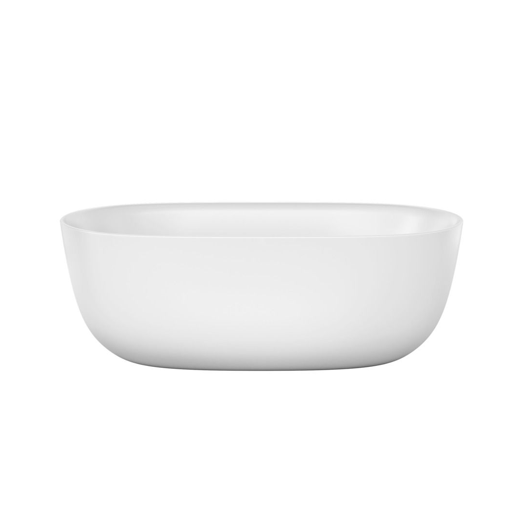 Kaldewei Meisterstuck OYO DUO 1630mm Freestanding Bath No Overflow - Gloss Alpine White - 01-1050-4035-0001