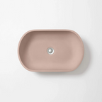 Concrete Studio Kaarla Vessel Oval Basin - Quartz - KA-VQuartz