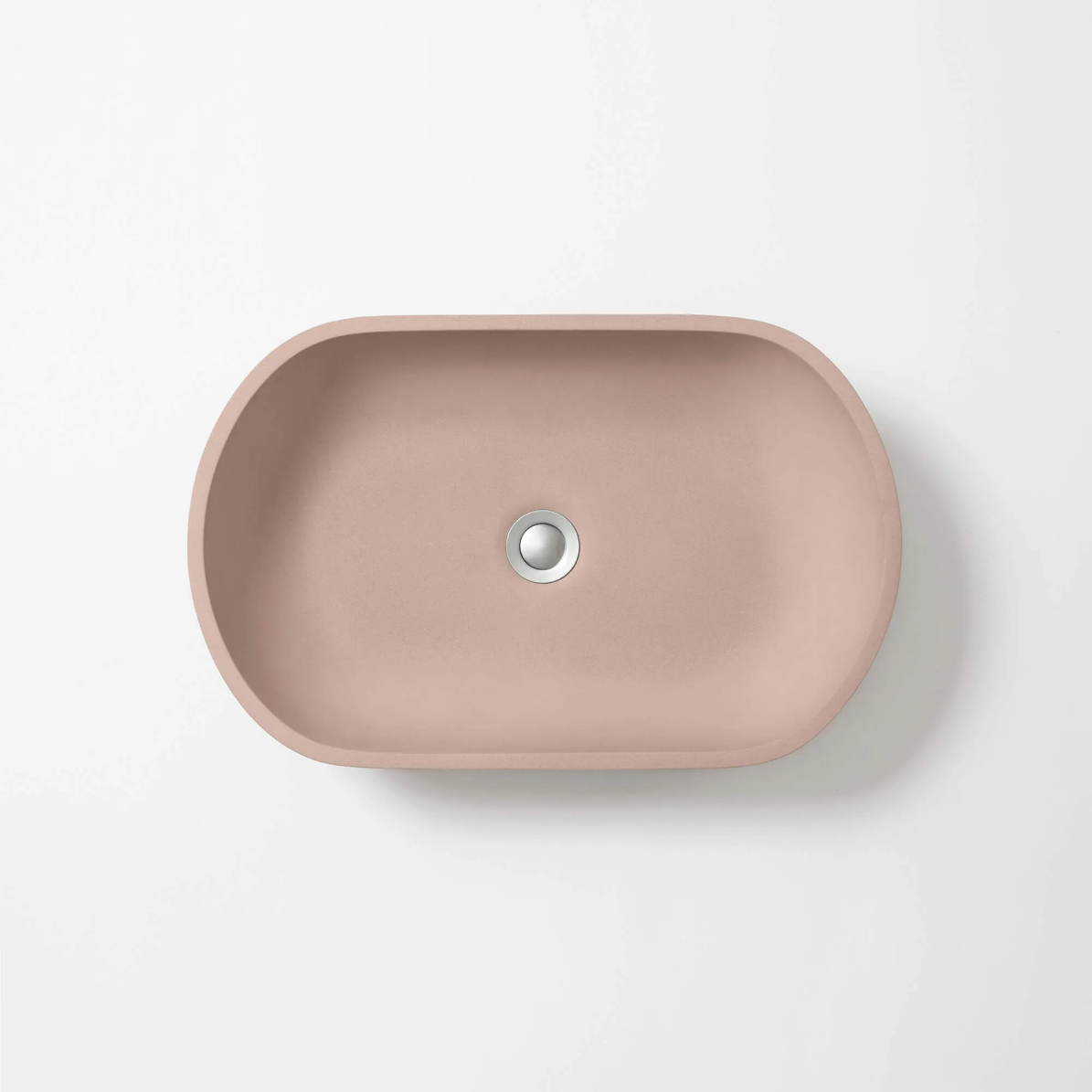 Concrete Studio Kaarla Vessel Oval Basin - Quartz - KA-VQuartz