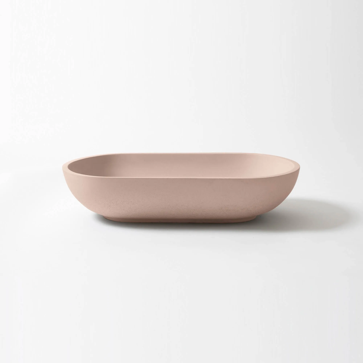 Concrete Studio Kaarla Vessel Oval Basin - Quartz - KA-VQuartz