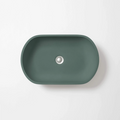 Concrete Studio Kaarla Vessel Oval Basin - Teal - KA-VTeal