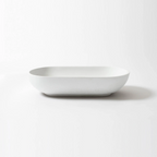 Concrete Studio Kaarla Vessel Oval Basin - White - KA-VWhite