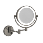 Thermogroup Ablaze 1 & 5x Magnification Mirror with Light - Brushed Nickel - L155CSMCBN