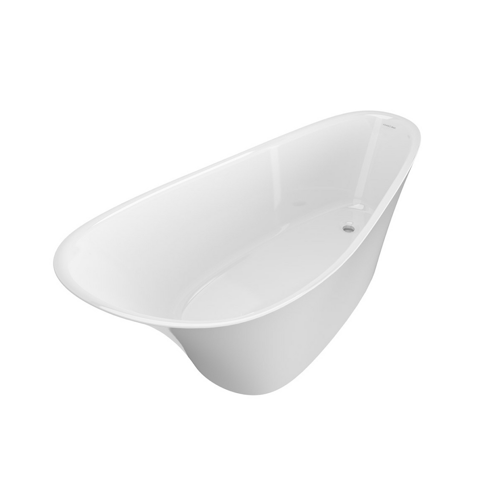 Victoria + Albert Ledro 1670 Freestanding Bath - Gloss White LED-N-SW-IO