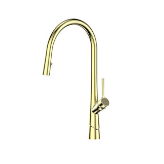 Greens Lustro II Pull-Down Sink Mixer Lead Free - Brushed Brass - LF1950254BB