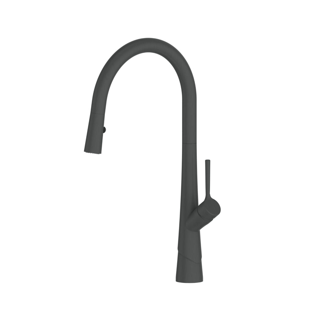 Greens Lustro II Pull-Down Sink Mixer Lead Free - Gun Metal - LF1950254GM
