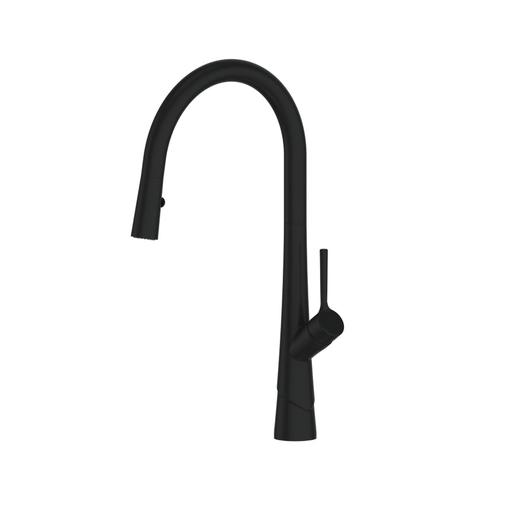Greens Lustro II Pull-Down Sink Mixer Lead Free - Matte Black - LF1950254MB