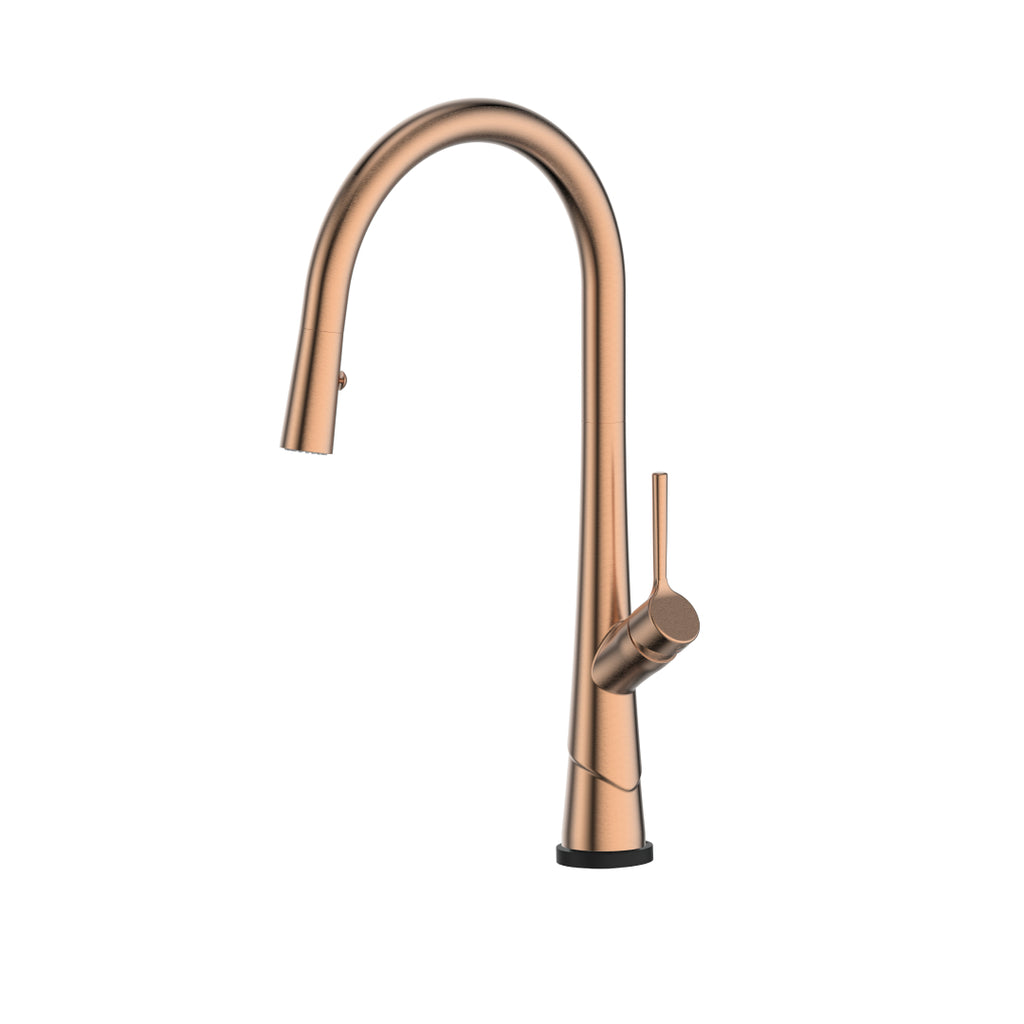 Greens Lustro Kontact Pull-Down Lead Free Sink Mixer - Brushed Copper - LF19580254BC