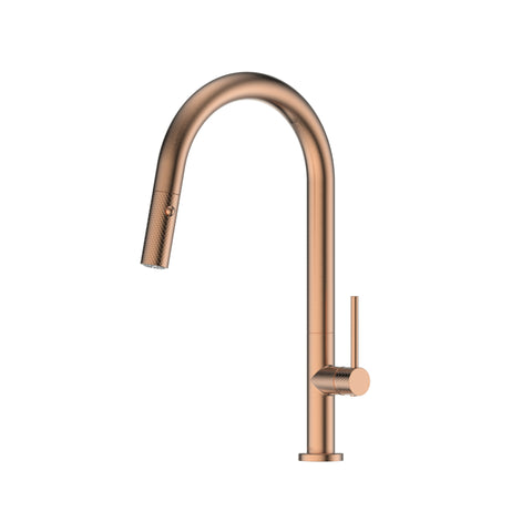 Greens Reflect Pull-Down Sink Mixer - Brushed Copper