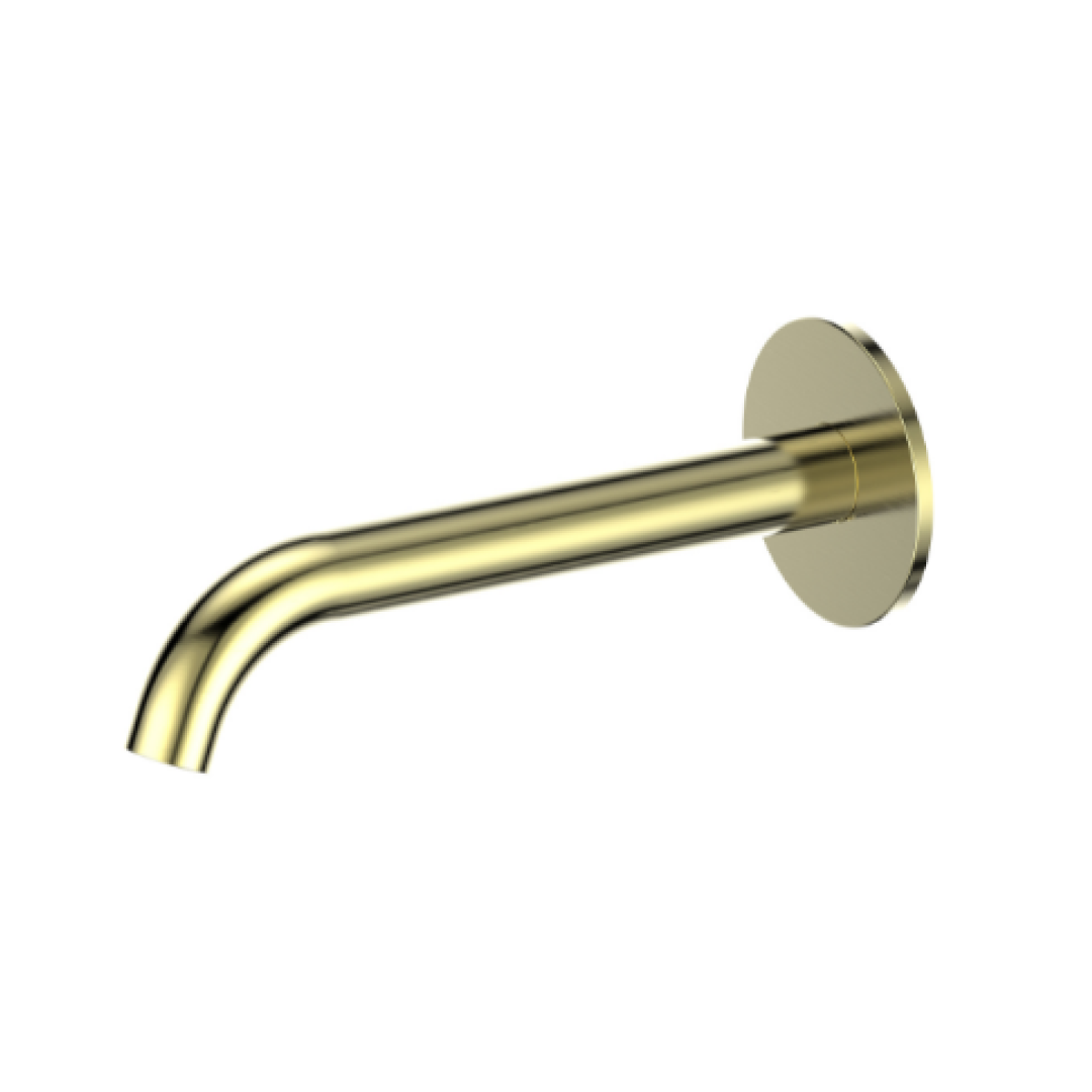 Greens Optima Plus 185mm Bath Spout - LF Brushed Brass - LF2370185BB