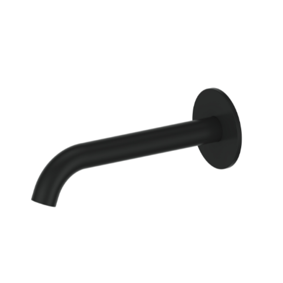 Greens Optima Plus 185mm Bath Spout - LF Matte Black - LF2370185MB