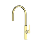 Greens Craft Pull-Down Kitchen Mixer with Kitchen Spout - LF Brushed Brass - LF24803542BB