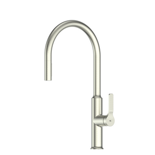 Greens Craft Pull-Down Kitchen Mixer with Kitchen Spout - LF Brushed Nickel - LF24803542BN