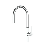 Greens Craft Pull-Down Kitchen Mixer with Kitchen Spout - LF Chrome - LF24803542CP