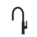 Greens Craft Pull-Down Kitchen Mixer with Prep Spout - LF Matte Black - LF24803543MB
