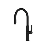 Greens Craft Pull-Down Kitchen Mixer with Prep Spout - LF Matte Black - LF24803543MB