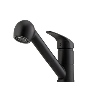 Oliveri London Pull Out Spray Mixer - LF Matte Black - LON580FMB-P