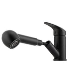 Oliveri London Pull Out Spray Mixer - LF Matte Black - LON580FMB-P