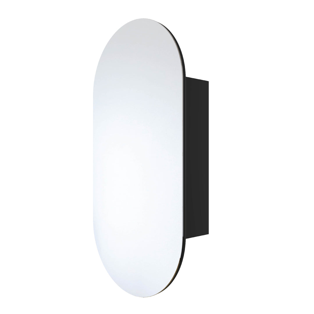 Thermogroup LP5010B Pill Black Mirror Cabinet