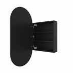 Thermogroup LP5010B Pill Black Mirror Cabinet