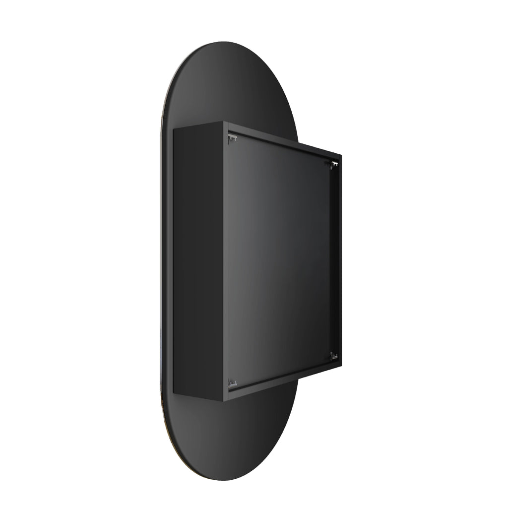Thermogroup LP5010B Pill Black Mirror Cabinet