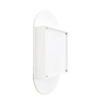 Thermogroup LP5010W Pill White Mirror Cabinet