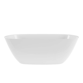 Victoria + Albert Lussari 1500 Freestanding Bath - Gloss White LU1-N-SW-NO