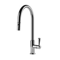 Turner Hastings Pull Out Mixer Tap w/Metal Lever Handle - Chrome - LU113PM-S-CH