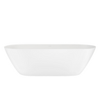 Victoria + Albert Lussari 1800 Freestanding Bath - Gloss White LU3-N-SW-NO