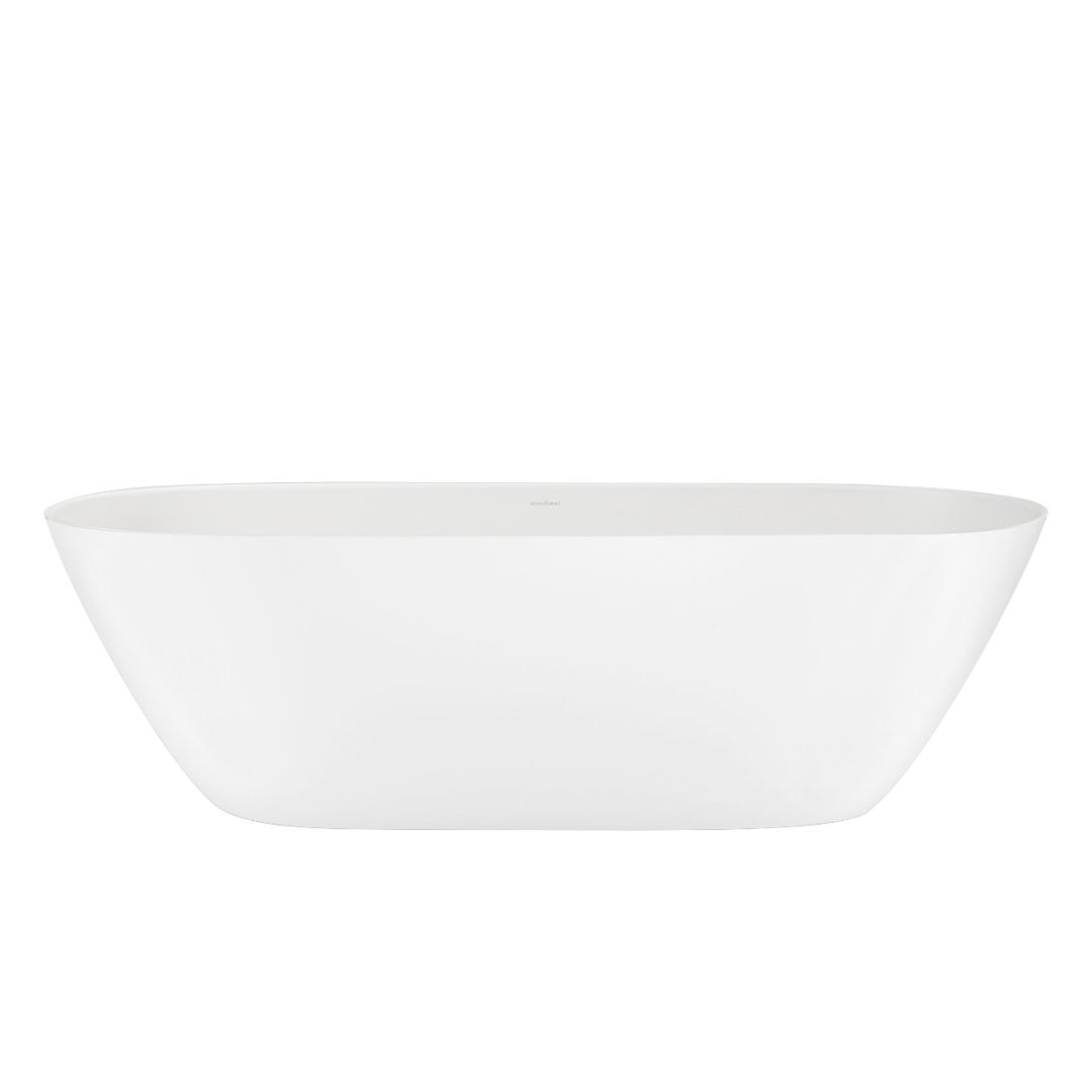 Victoria + Albert Lussari 1800 Freestanding Bath - Matte White LU3M-N-SM-NO