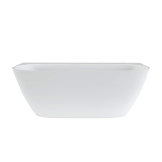 Victoria + Albert Lussari 1700 Back to Wall Bath - Matte White - LU5M-N-SM-NO