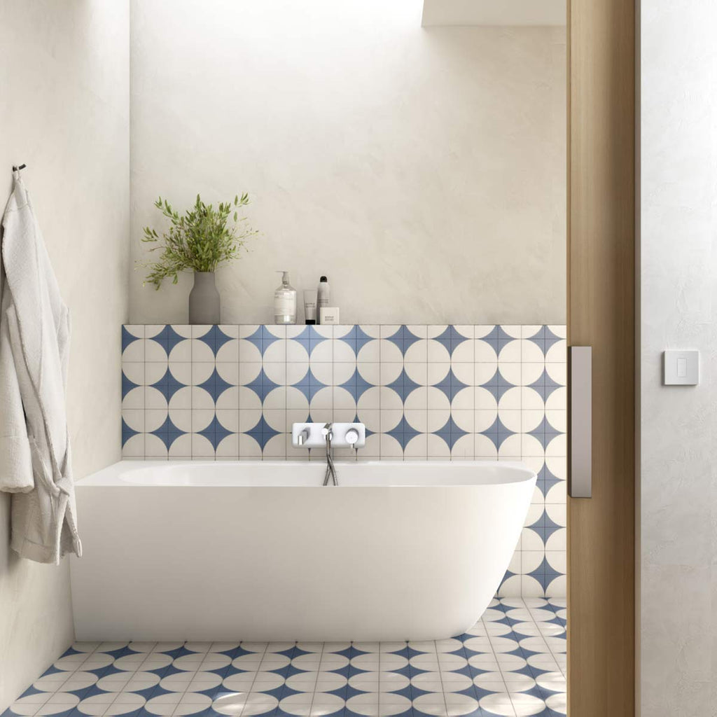 Victoria + Albert Lussari 1700 Left Corner Freestanding Bath - Gloss White - LUS-N-LH-SW-NO