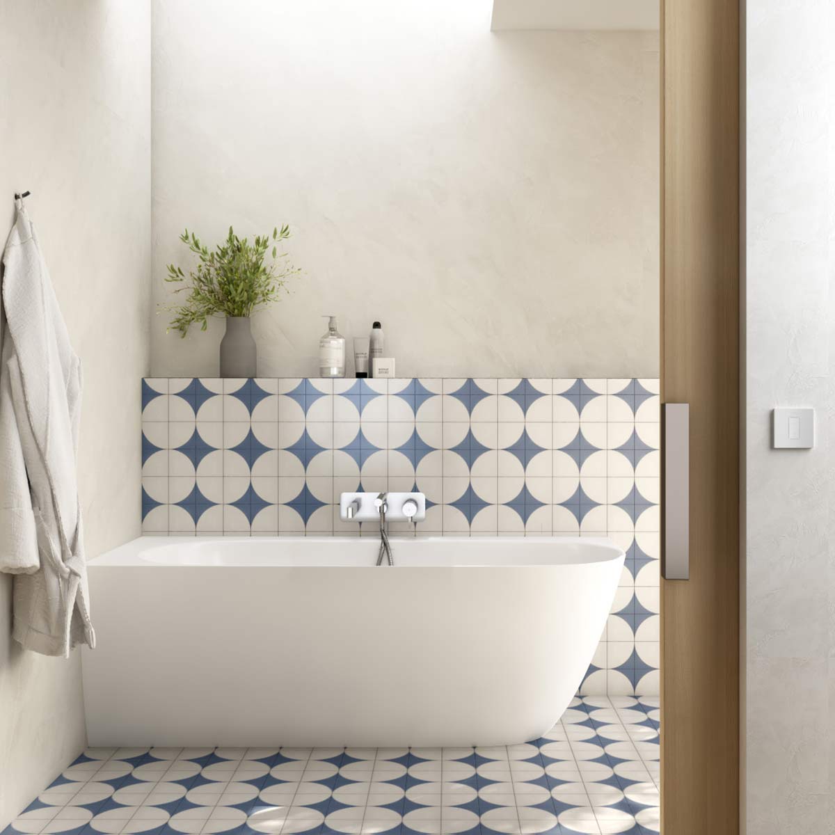 Victoria + Albert Lussari 1700 Left Corner Freestanding Bath - Gloss White - LUS-N-LH-SW-NO