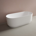 Studio Bagno Lust 1600mm Freestanding Bath - Matte White - LUS007/MW