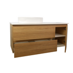 Ledin Matilda 1200 Wall Hung Vanity - Prime Oak - 12MATPO-WST