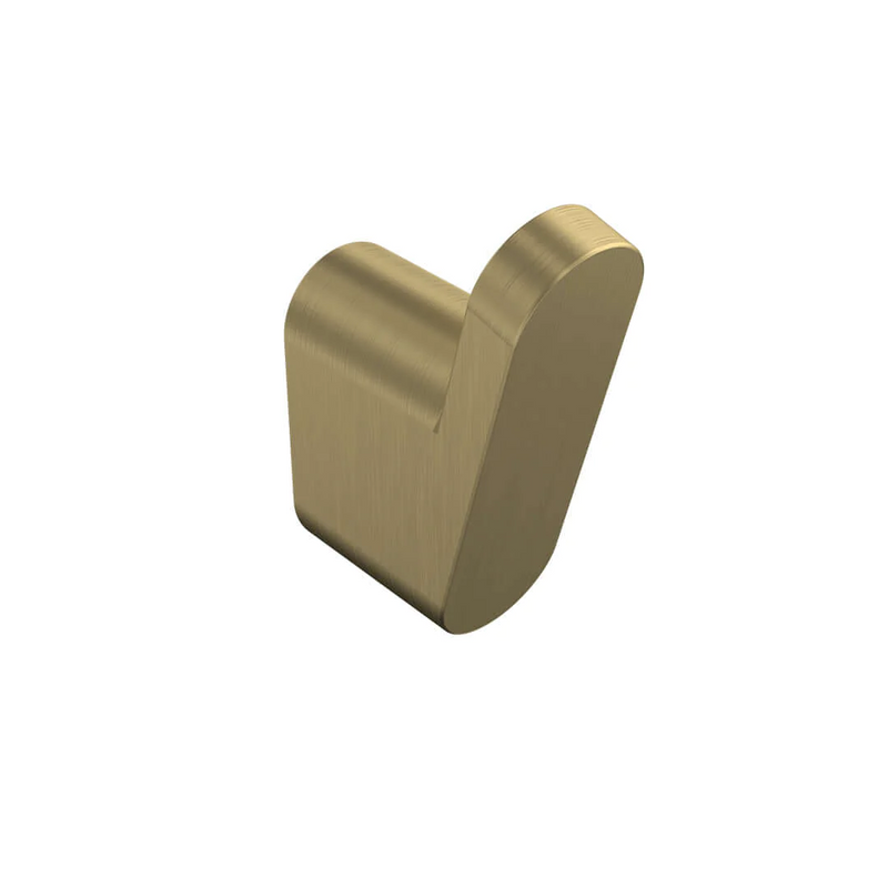 Parisi Linfa Robe Hook - Brushed Brass