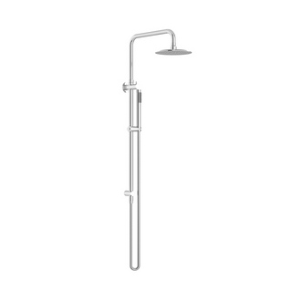 Linkware Elle 316 Stainless Steel Twin Shower on Rail - Chrome - SST6808CP