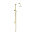 Linkware Elle 316 Stainless Steel Twin Shower on Rail - Brushed Gold - SST6808BG