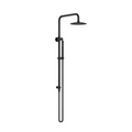 Linkware Elle 316 Stainless Steel Twin Shower on Rail - Matte Black - SST6808MB