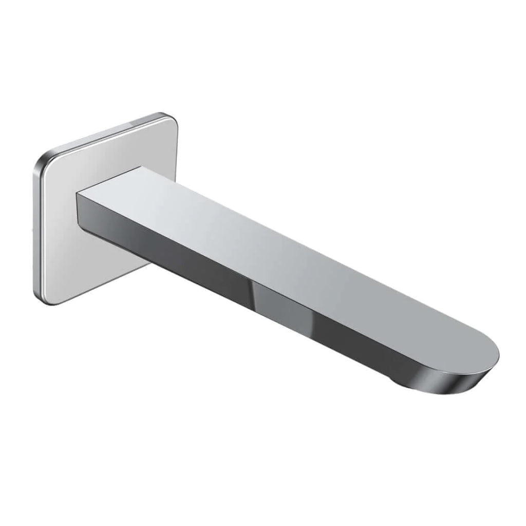 Parisi Loom 180mm Wall Bath/Basin Spout - Chrome - LO.02WF180